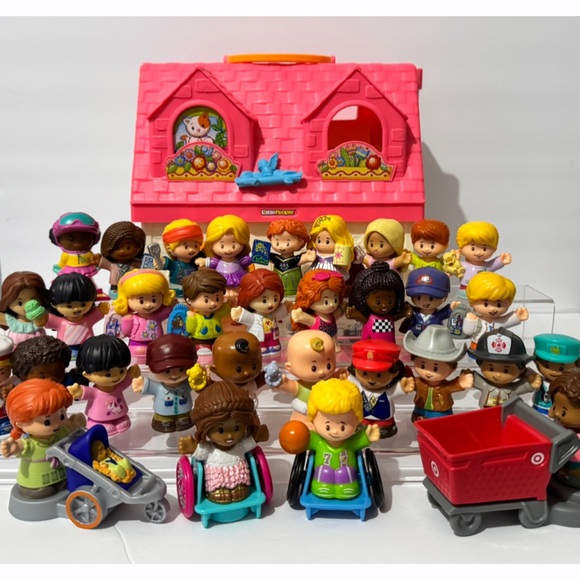 Fisher Price Little People Toddler Playset Figures &...